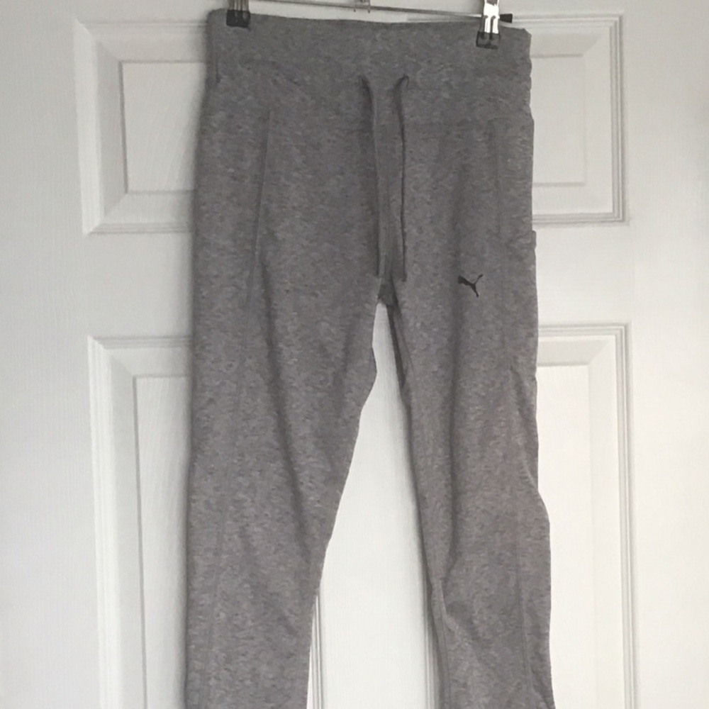 Puma Heather Gray Jogger Pants